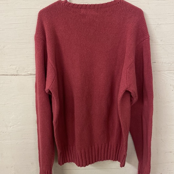 Red Polo Sweater - Picture 3 of 3
